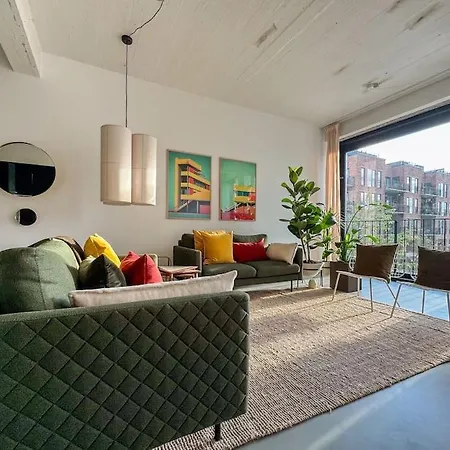 Stunning Industrial-style Loft By The Canals