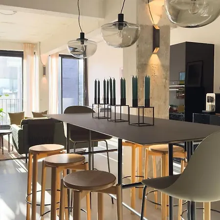 Stunning Industrial-style Loft By The Canals Copenhaga