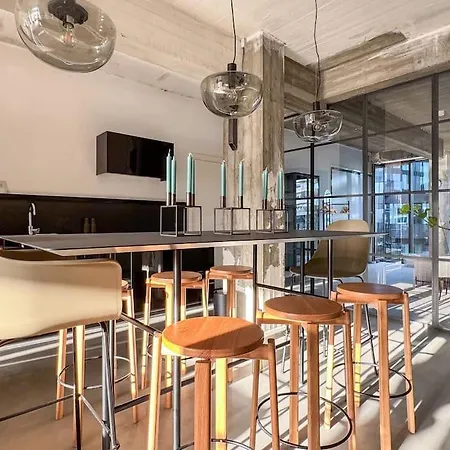 Stunning Industrial-style Loft By The Canals Copenhagen