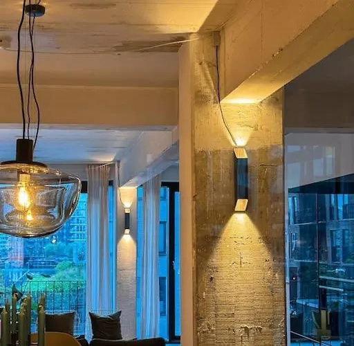 Stunning Industrial-style Loft By The Canals *