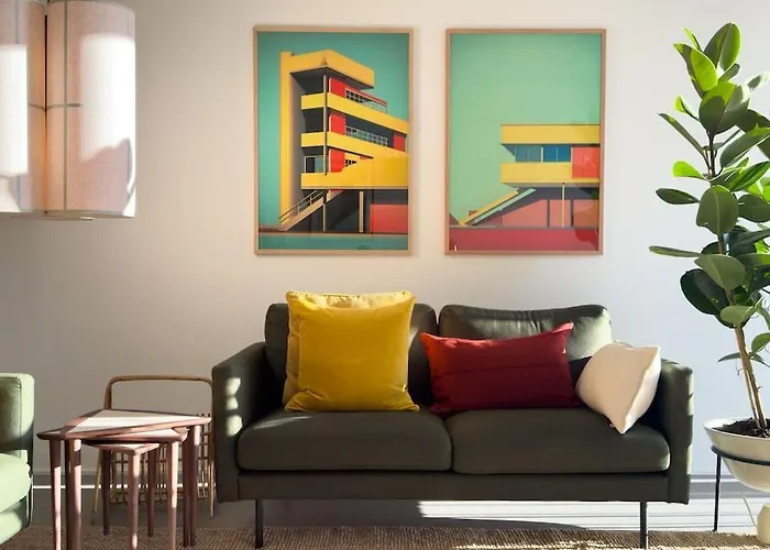 Stunning Industrial-style Loft By The Canals Copenaghen