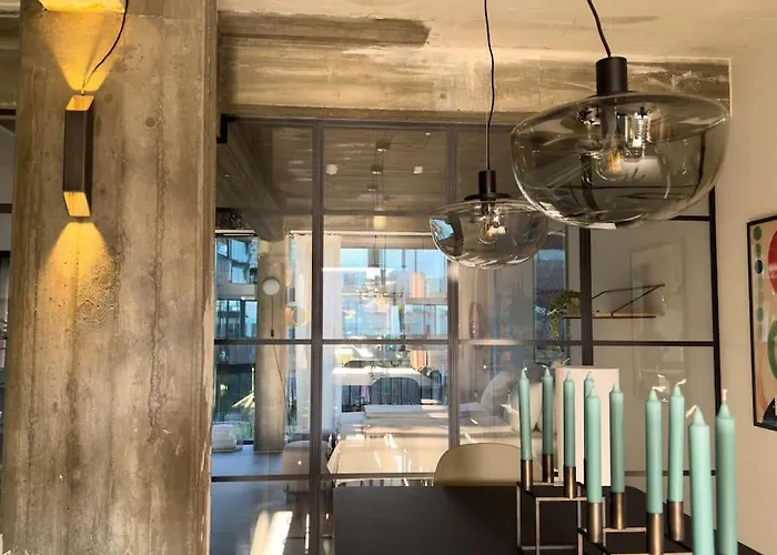 Apartament Stunning Industrial-style Loft By The Canals Kopenhaga